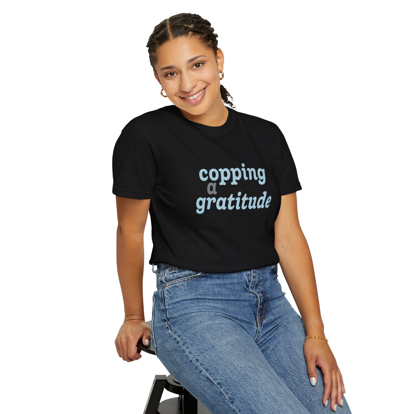 Copping a Gratitude T-Shirt