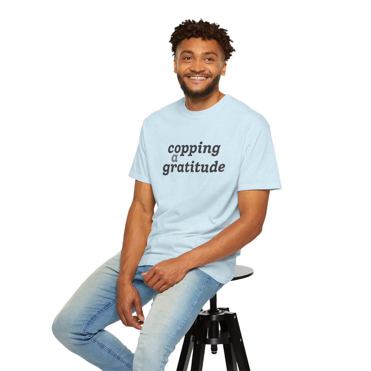 Copping a Gratitude T-Shirt