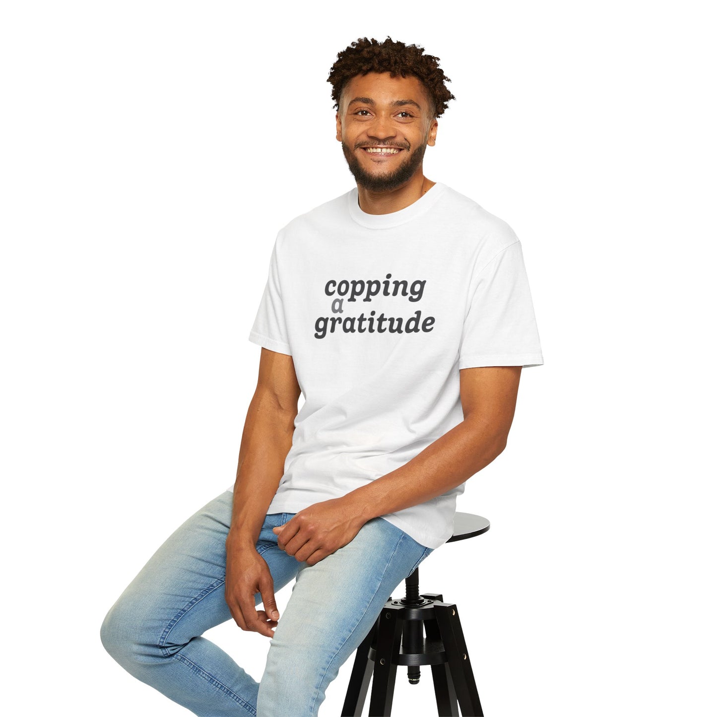 Copping a Gratitude T-Shirt