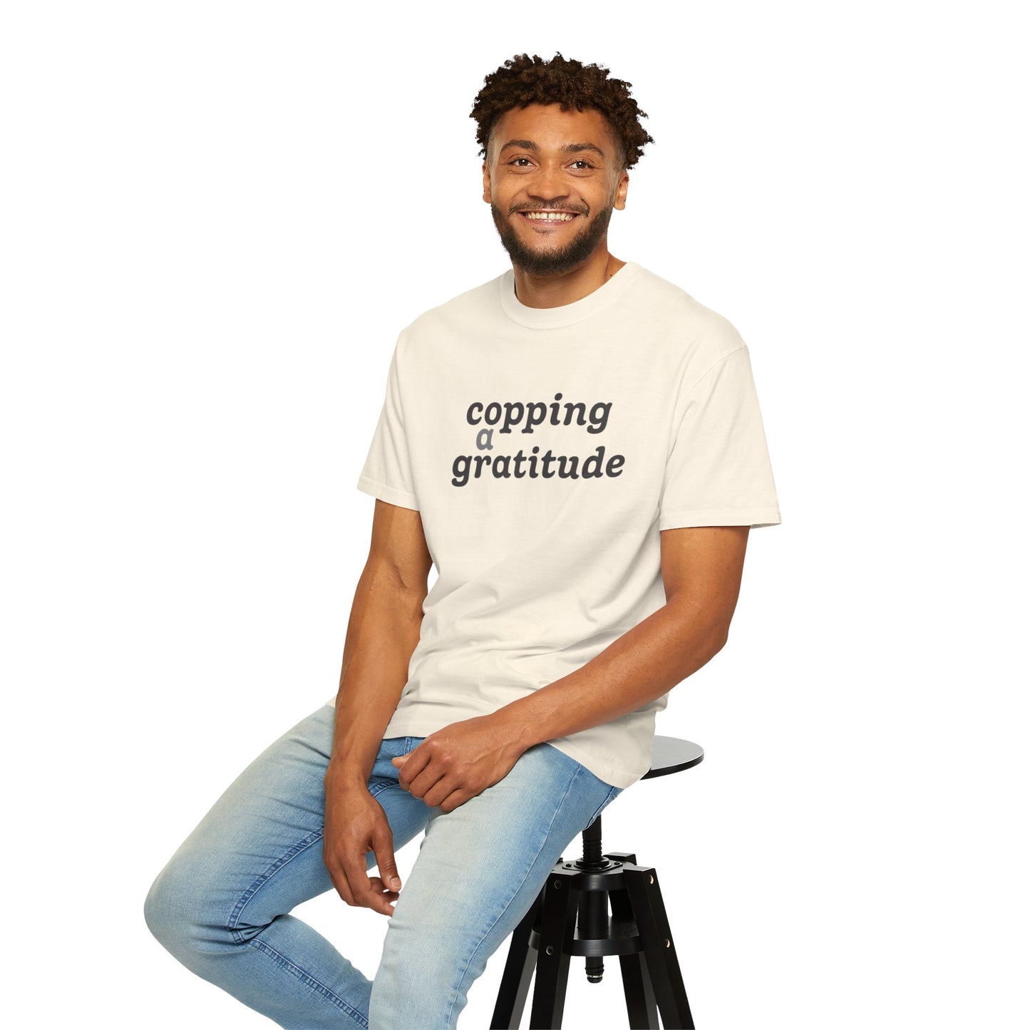 Copping a Gratitude T-Shirt