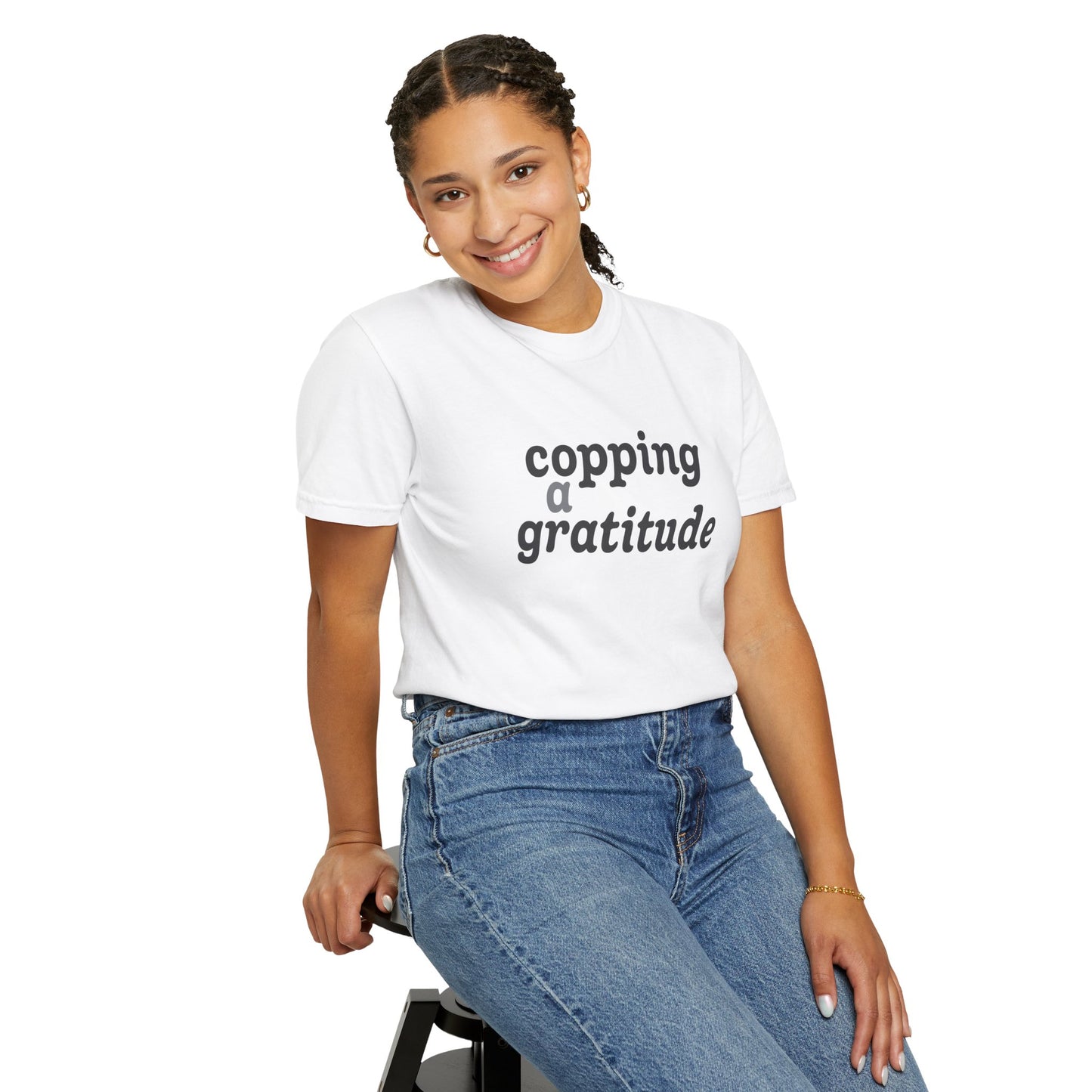 Copping a Gratitude T-Shirt