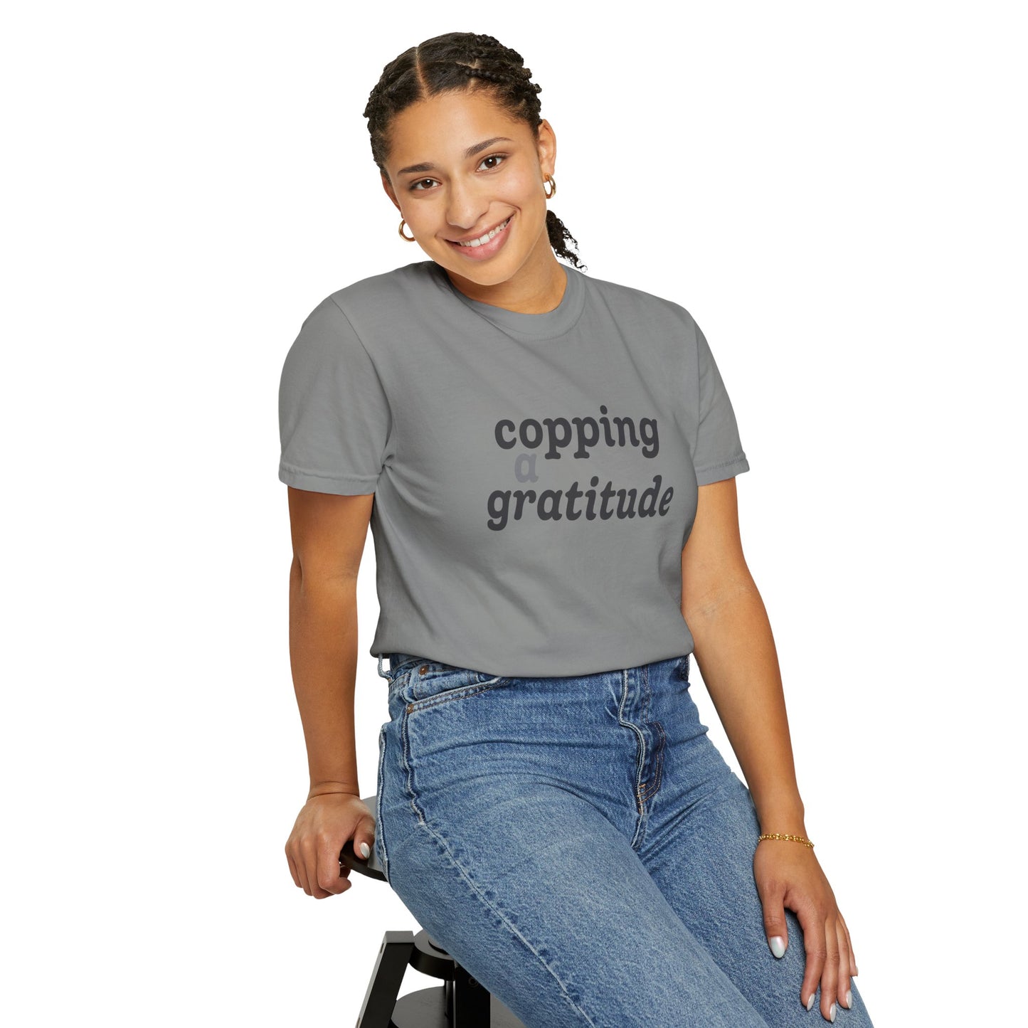 Copping a Gratitude T-Shirt