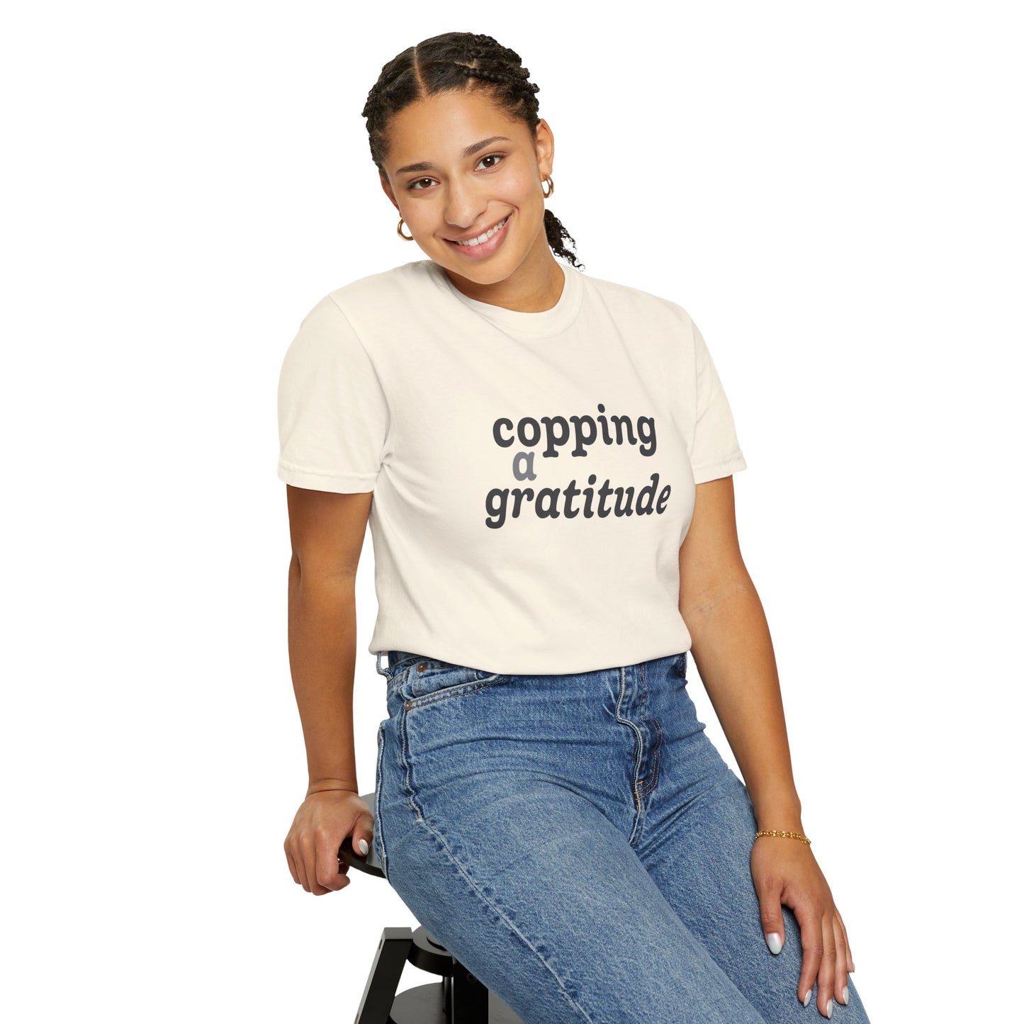 Copping a Gratitude T-Shirt